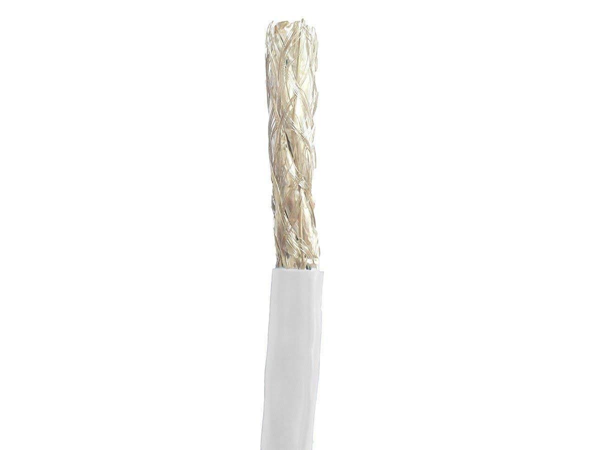 Cat8 Network Cable 1000 Feet White 22AWG S/FTP Solid Pure Bare Copper S247652