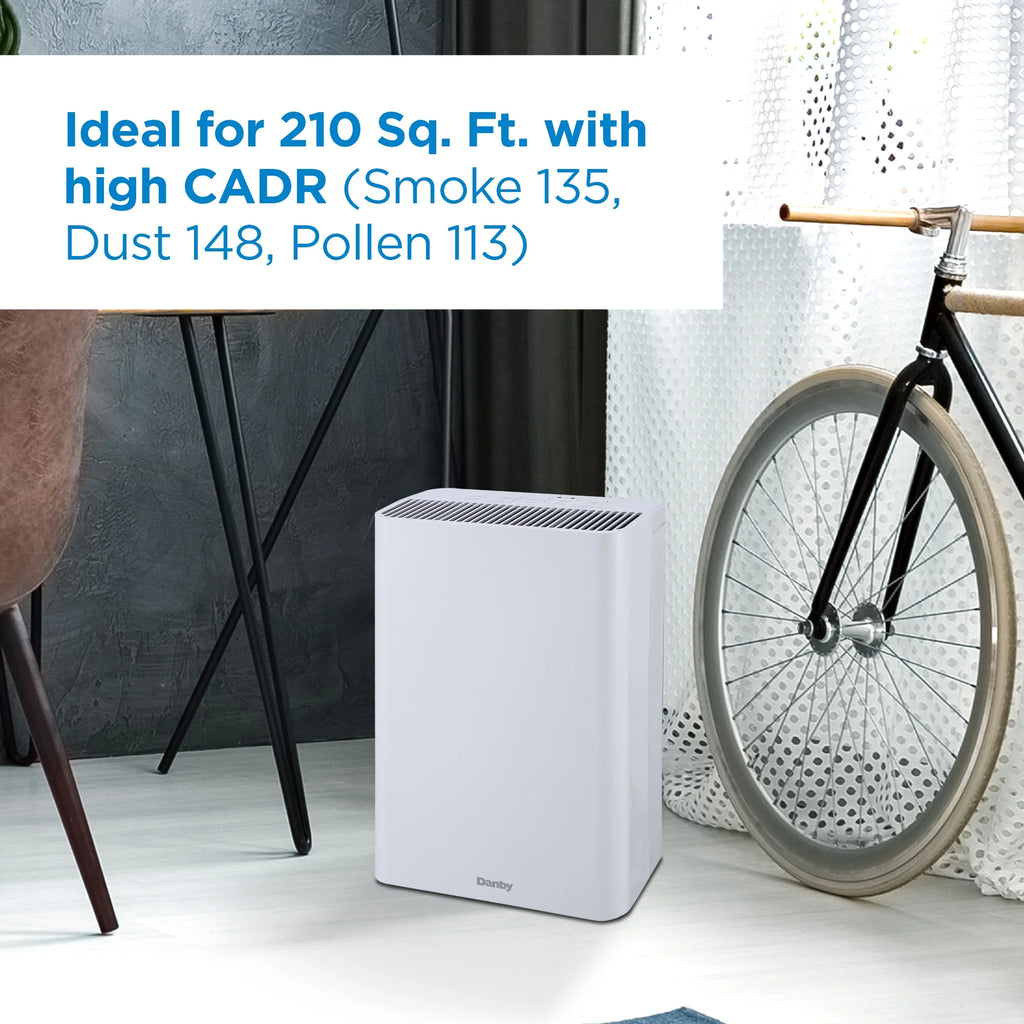 White True HEPA Air Purifier D367
