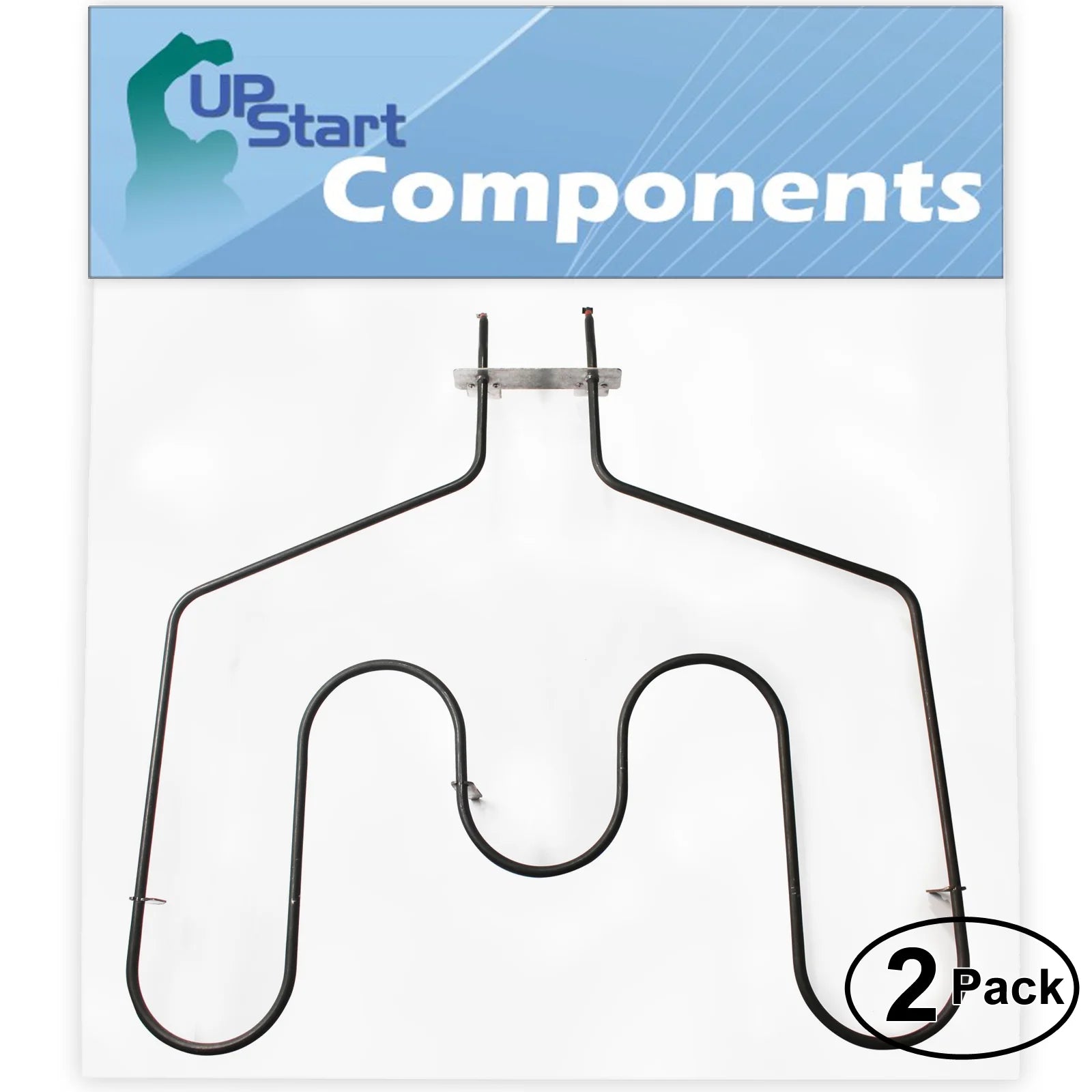 2-Pack Bake Element for Oven Heating Element Q885059