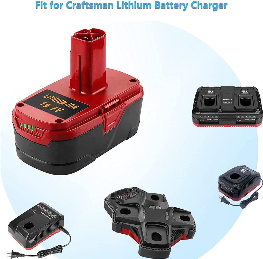 2Pack 19.2 Volt 6.0Ah Lithium ion Battery B615120
