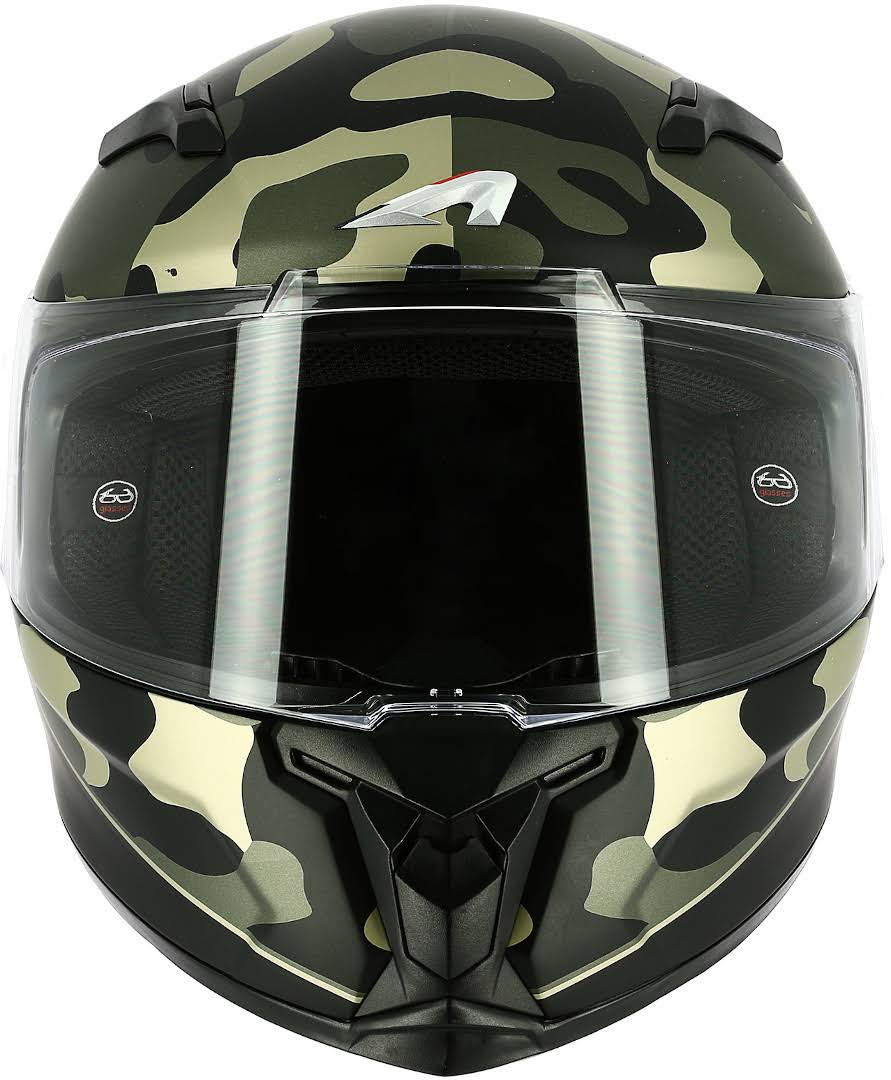 Brown Matt Camo Helmet G7944