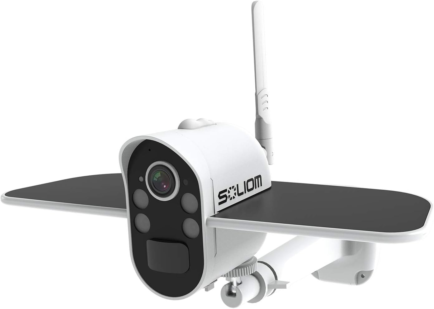 Wireless Outdoor Security Camera with Spotlight Color Night Vision and IP66 Waterproof Q84583