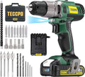 Cordless Drill Set, 29Pcs Power Drill Set, 310 In-lbs, 2-Speed, 21+1 Torque Setting, 2.0Ah Battery & Fast Charger T481