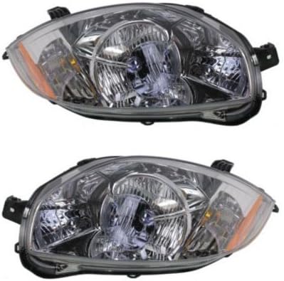 Headlight Set for 2007-2012 Mitsubishi Eclipse Halogen Q577836