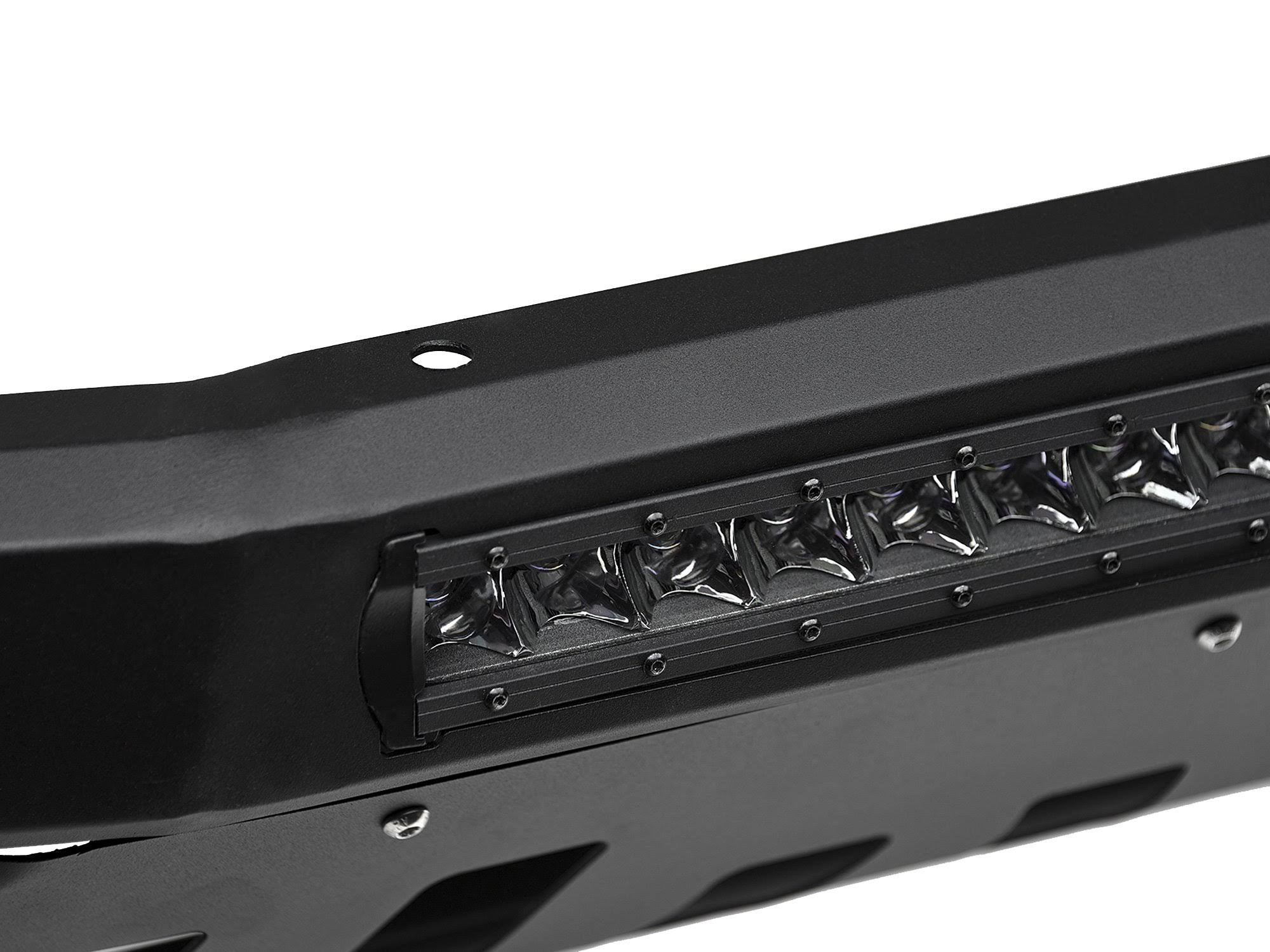 Matte Black Bull Bar with LED I884713