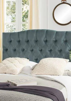Blue Tufted King Headboard M614730