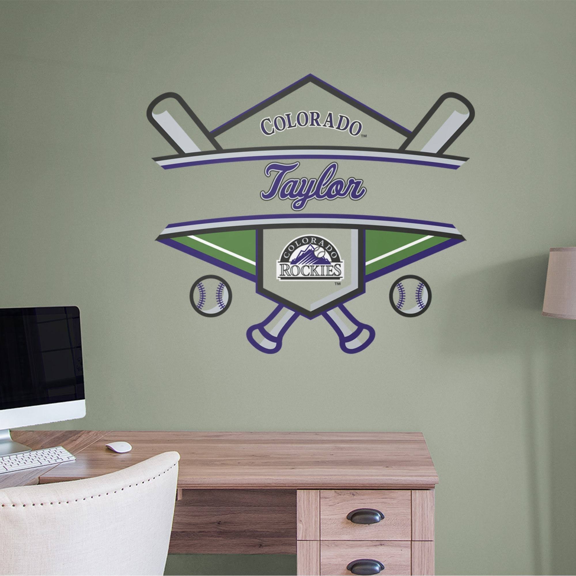 Colorado Rockies Personalized Name W572907