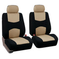 Black Cloth Bucket Seat Covers Pack of 2 U51086