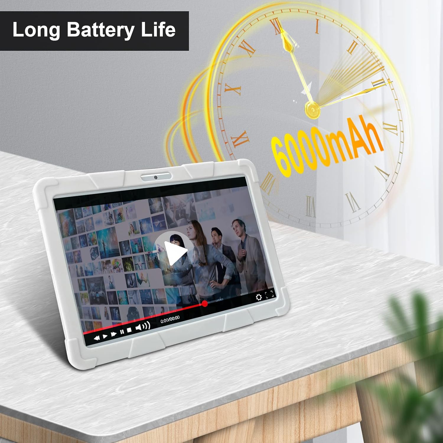 10 inch Android Tablet with 32GB ROM 4G Phone Call E565
