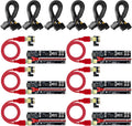 12Pcs PCI-E Riser and 16AWG PCIE Splitter Set G9575