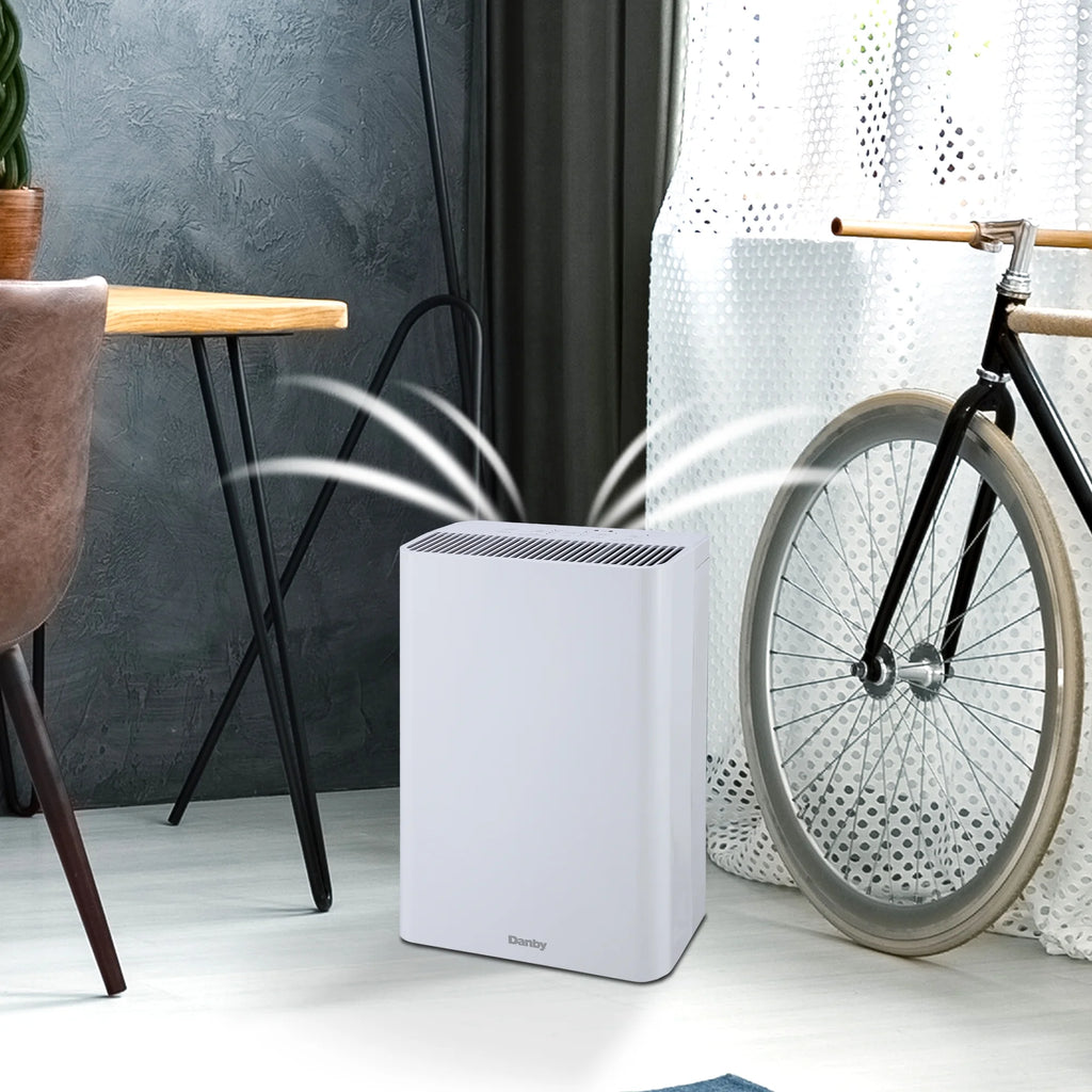 White True HEPA Air Purifier D367