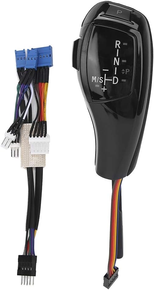 Automatic LED Gear Shift Knob Lever Retrofit Kit (Glossy Black) X362