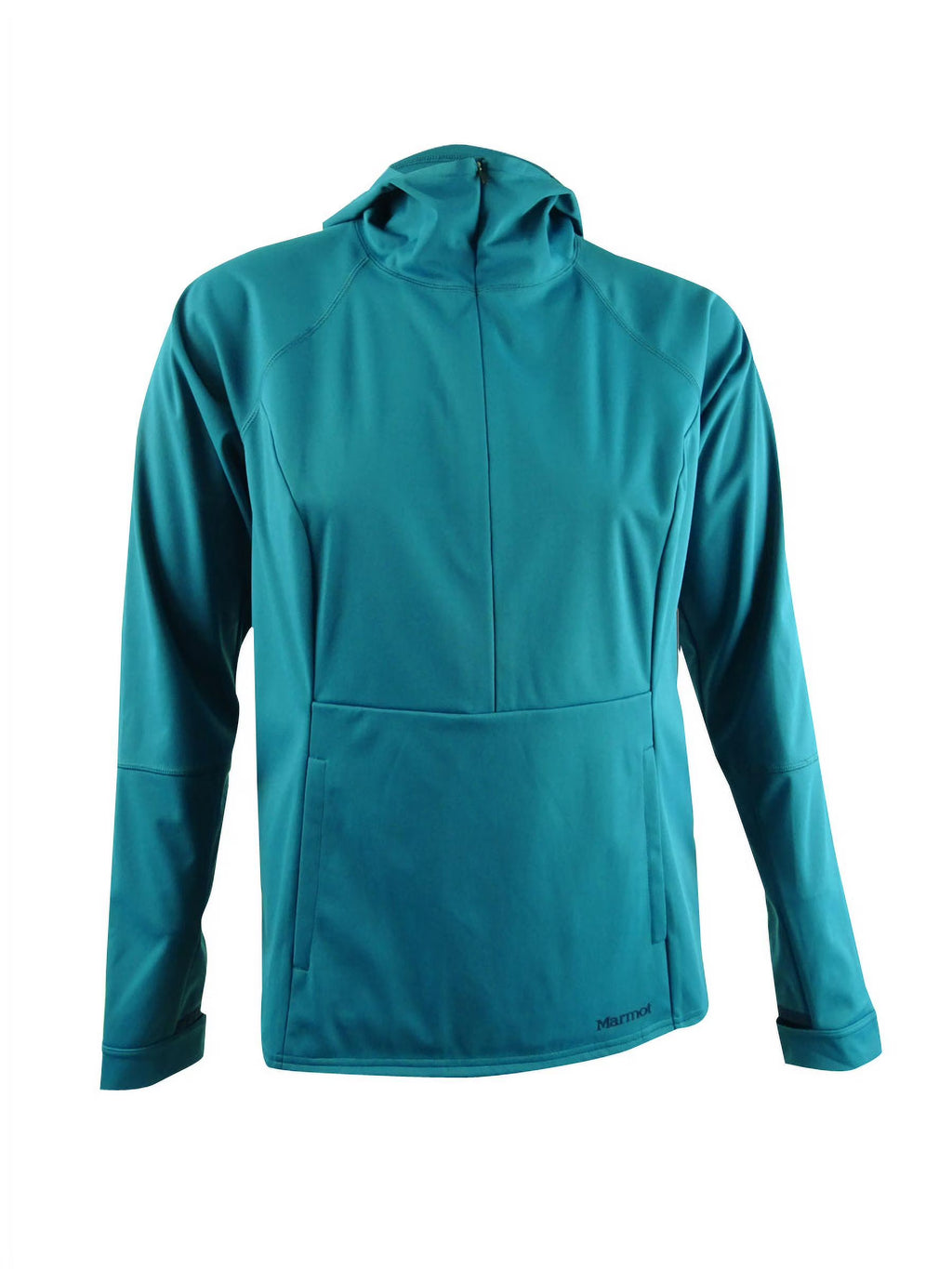 Blue Water-Repellent Hooded Rain Jacket K872