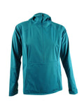 Blue Water-Repellent Hooded Rain Jacket K872