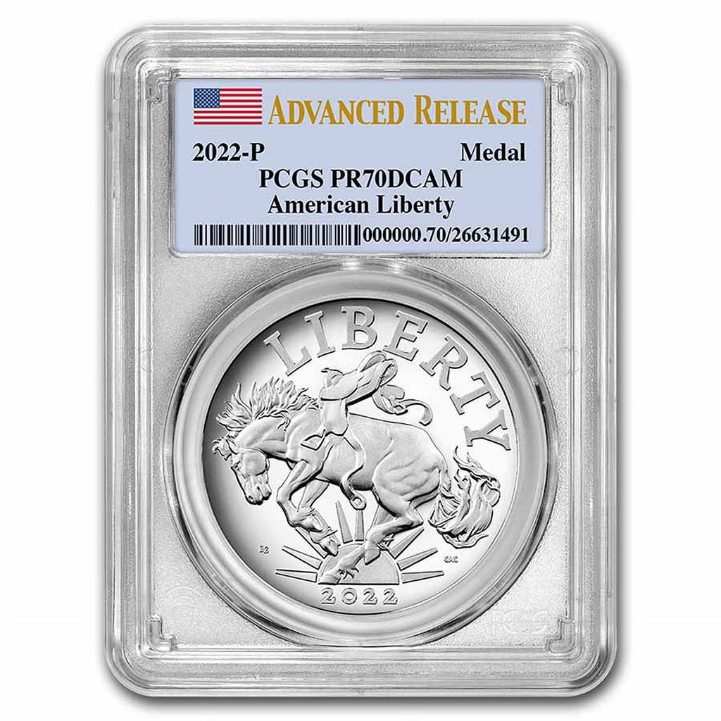 Silver American Liberty Medal PR-70 PCGS I528510
