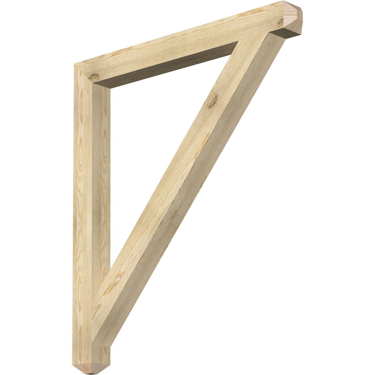 Traditional Craftsman Rough Sawn Douglas Fir Bracket X785