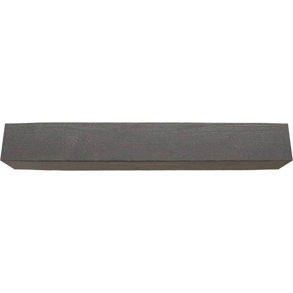 Rough Sawn Faux Wood Fireplace Mantel, Aged Cedar P700579