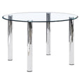 Clear Glass Round Dinnette Table R471147