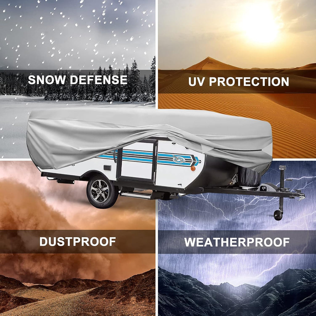 500D Oxford Waterproof Pop-up Camper Cover S48697
