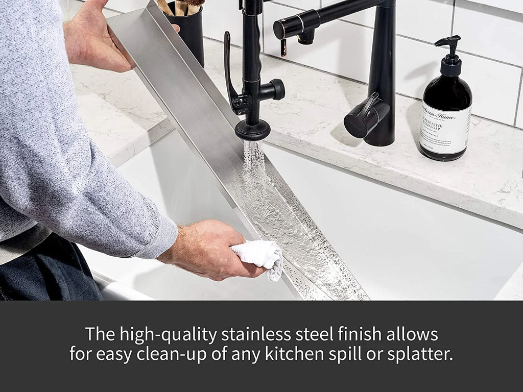 Black Magnetic Shelf, 30" Length Y4555