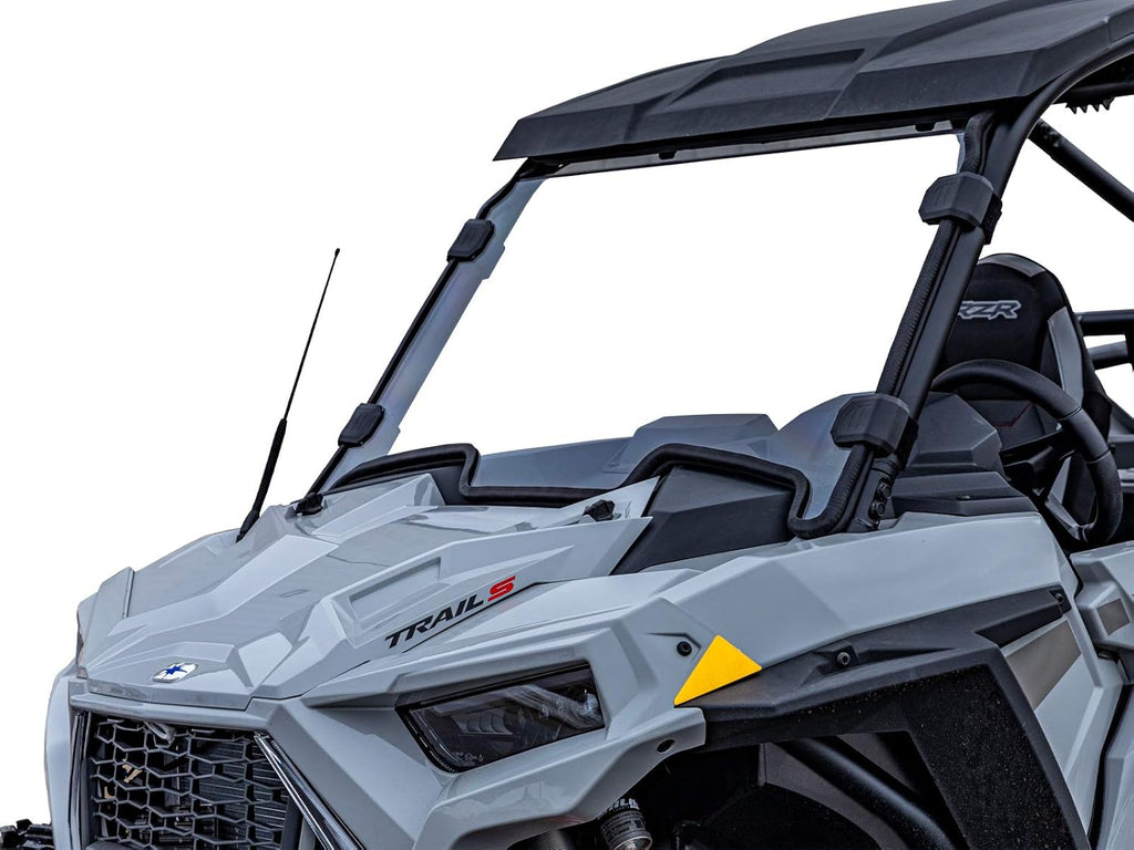 Heavy Duty Clear Scratch Resistant Full Windshield, 1/4" Thick Polycarbonate K145471