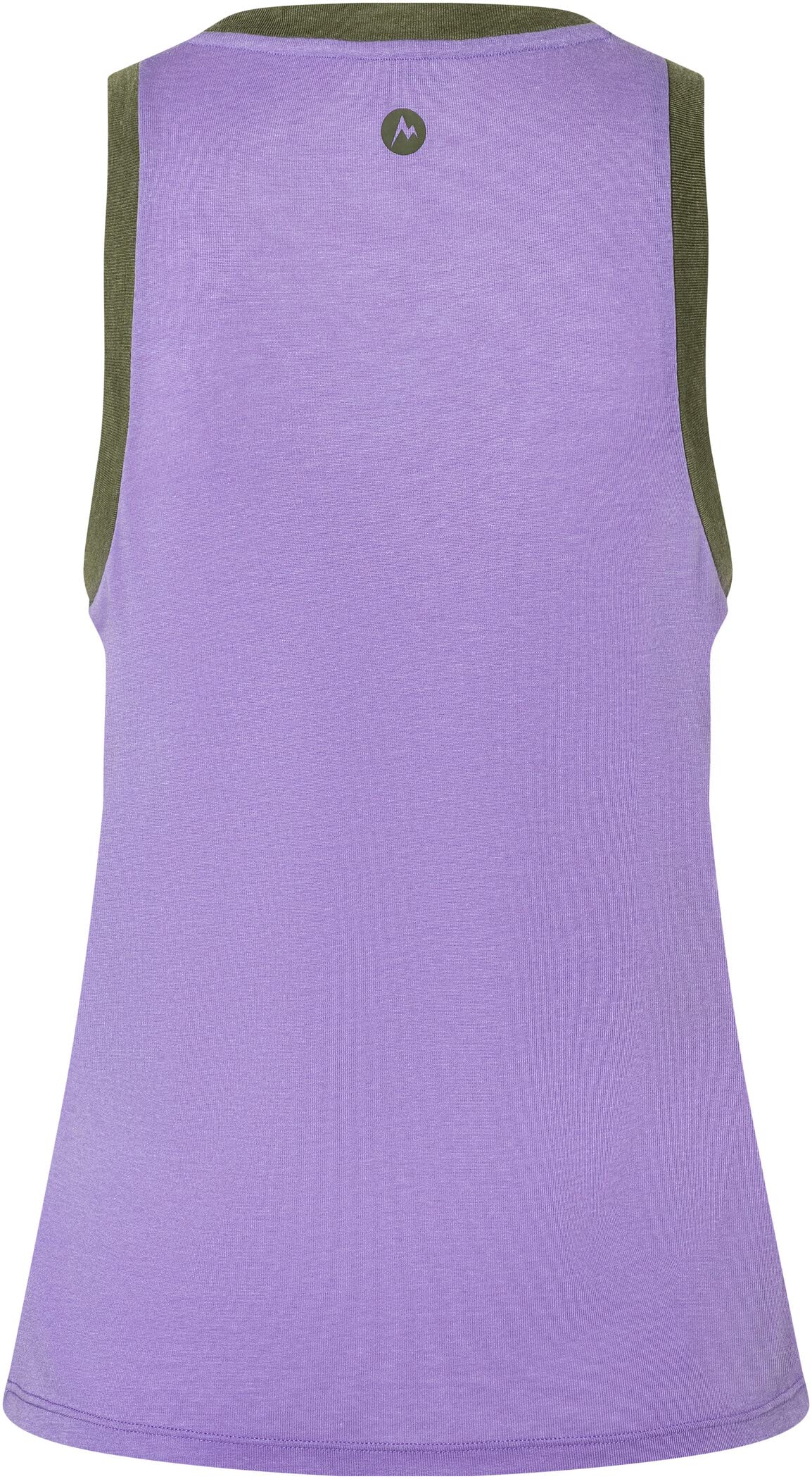 Purple Color Block Sleeveless Scoop Neck Tank Top V63198
