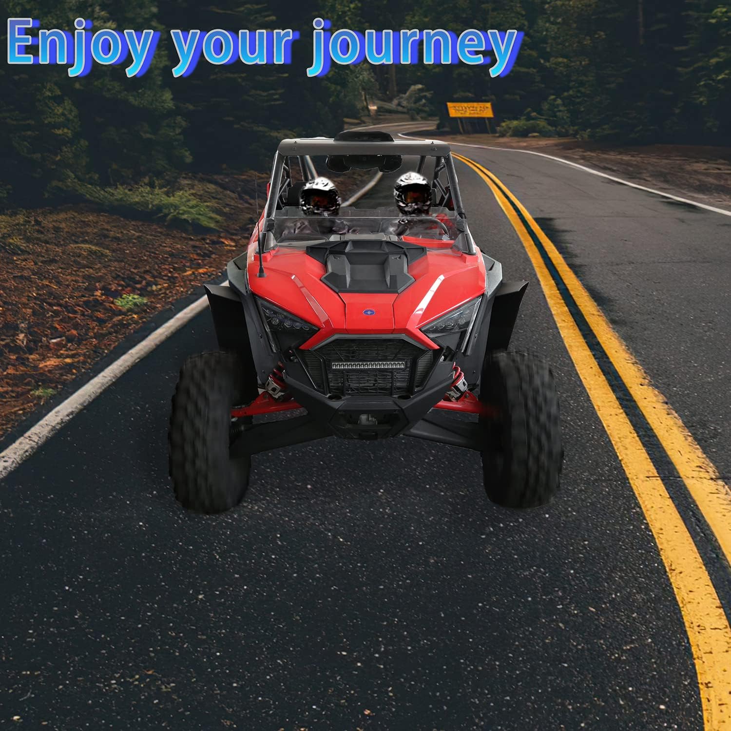 Half Windshield Clear Polycarbonate for Polaris RZR PRO XP 4 2020-2022 B849975