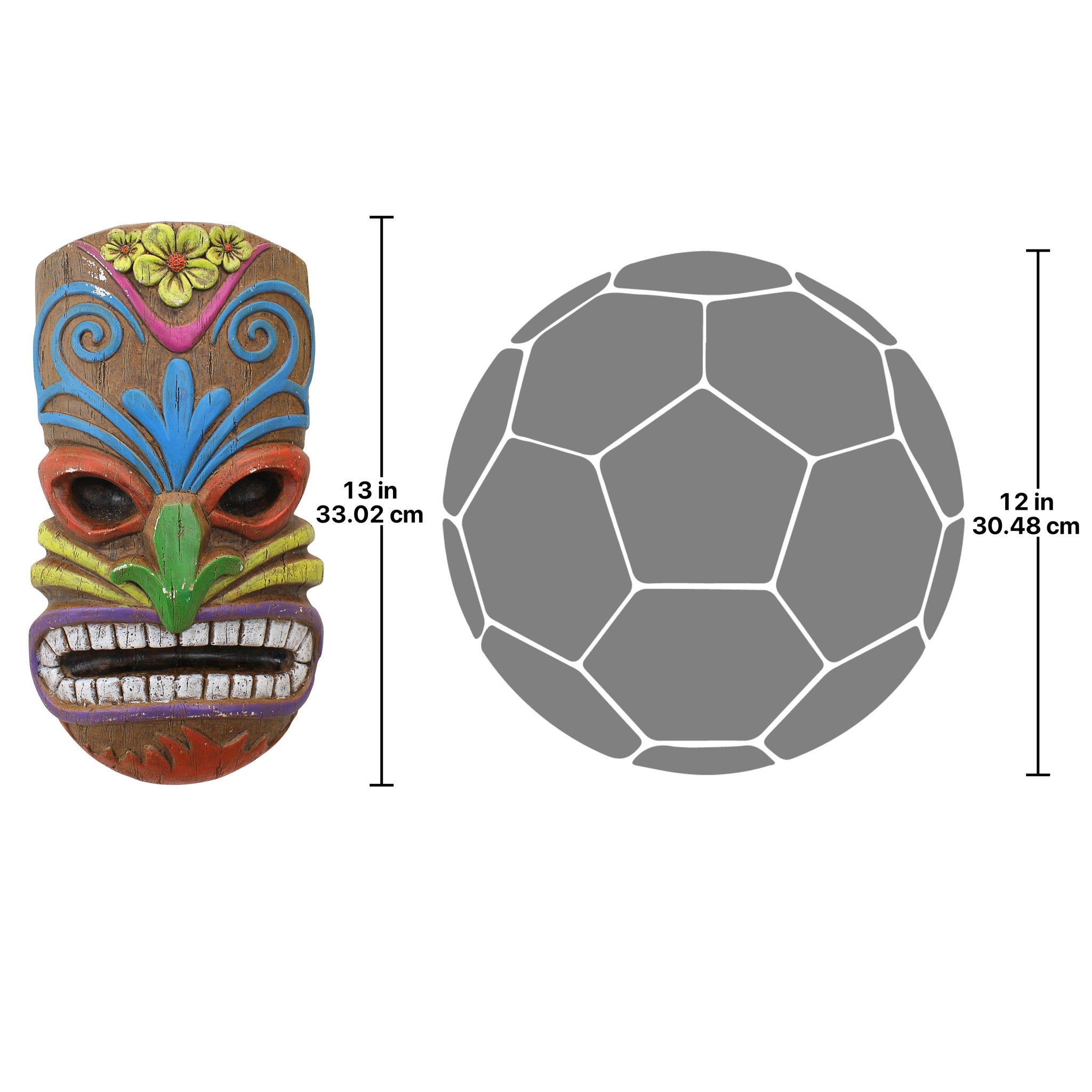 Tiki Wall Plaque G8687