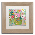 White Matte Birch Frame 11x11-Inch Art D6340