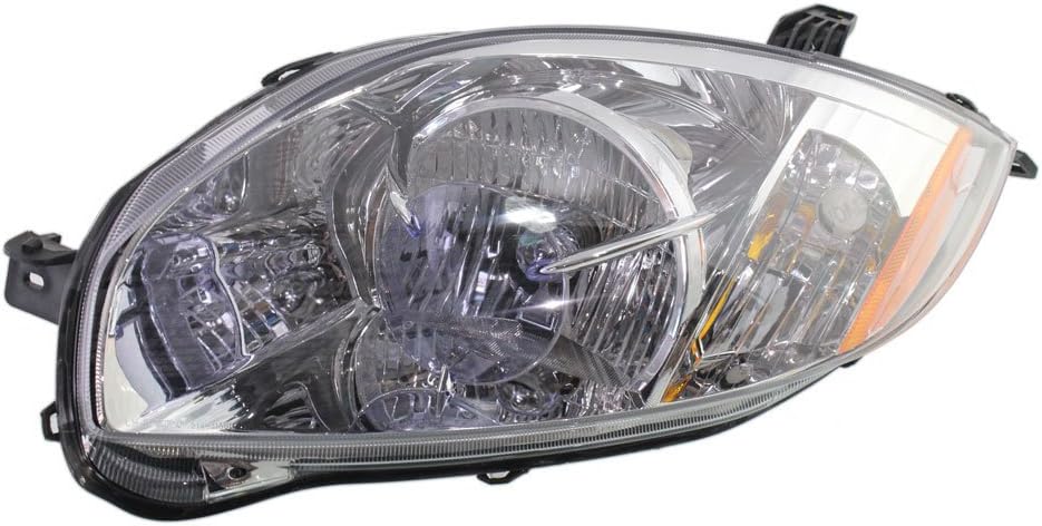 Headlight Set for 2007-2012 Mitsubishi Eclipse Halogen Q577836