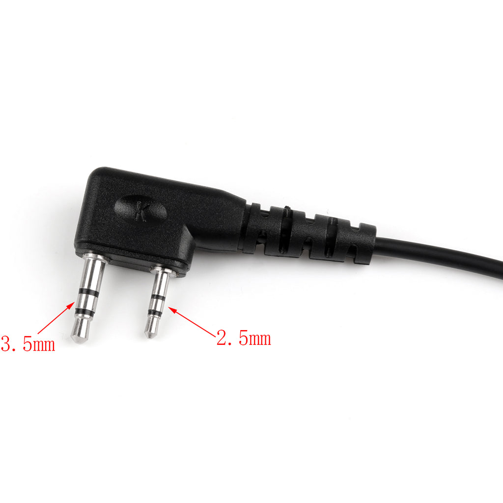 Tactical Motorcycle Helmet Headset PTT for Two Way Radio Y682