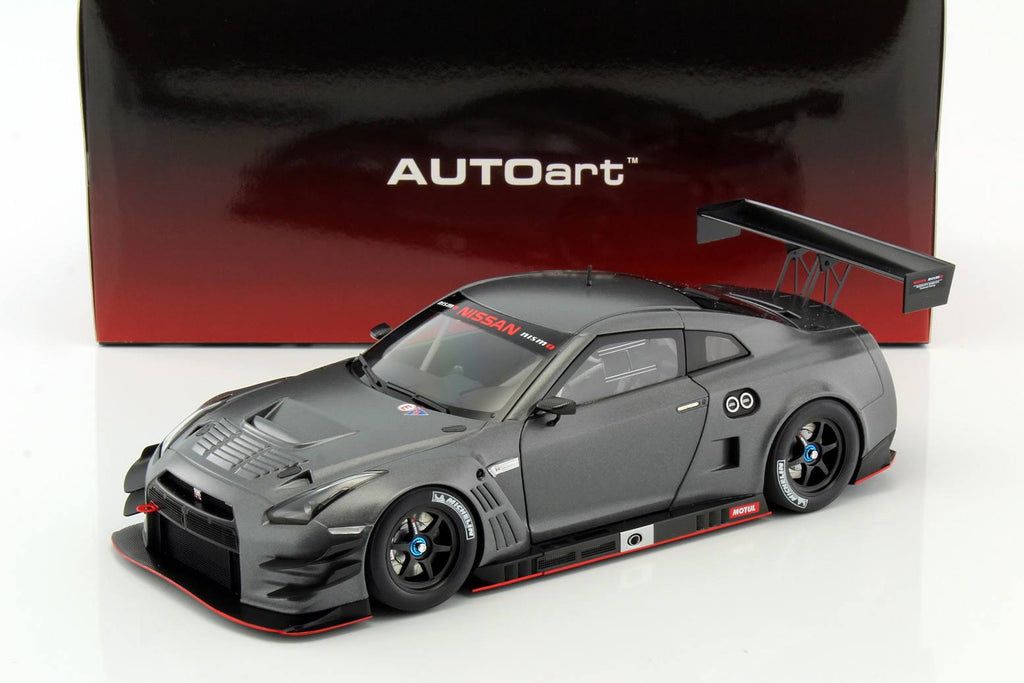 1/18 Dark Matt Grey GT3 Model Car Z868
