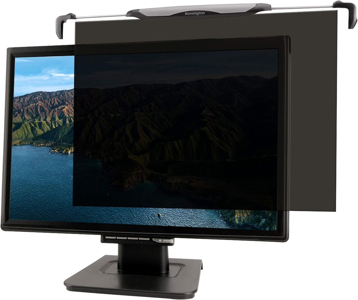 Black Privacy Screen for 22-Inch to 24-Inch Widescreen Monitors F525922