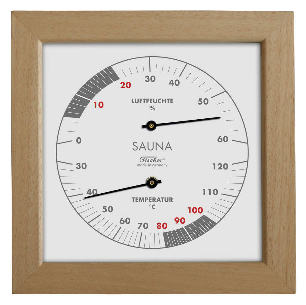 Sauna Thermometer u0026 Hygrometer 6.7 inch D878702
