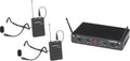 Dual Beltpack UHF Wireless Headset Mics V5669