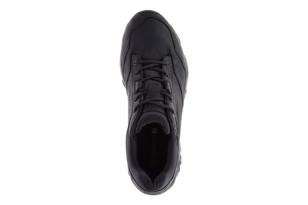 Black Wide Waterproof Lace Shoes J1291