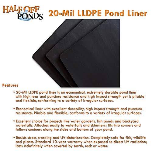 20 Mil LLDPE Pond Liner D512