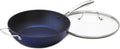 Blue on Blue Non-Stick Cast Iron Dutch Oven with Cover, 5.25-Quart, Pack of 2 U4426