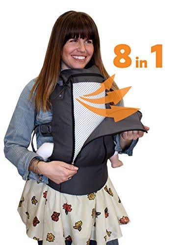 8 Baby Carrier in Cool Dark Grey G2086