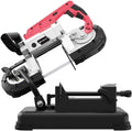 Portable Band Saw with Removable Alloy Steel Base, 10A 1100W Motor, 5-inch Deep Cut O258