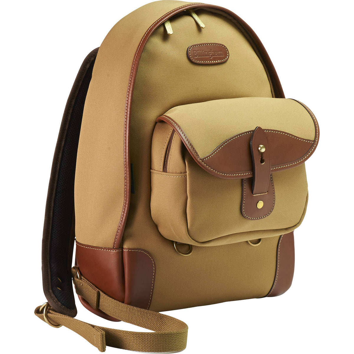 Khaki Canvas Rucksack D745