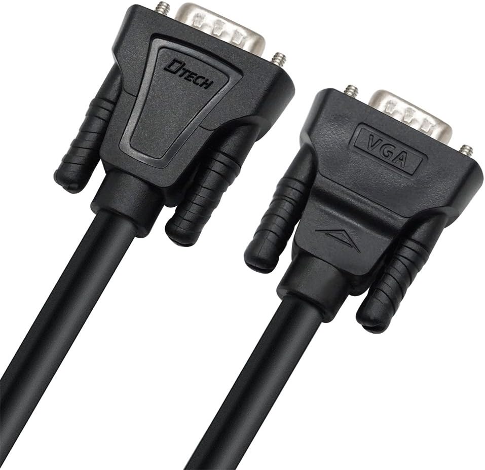 100 Feet VGA Cable Male to Male Black T551614