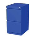 Blue 2 Drawer Mobile Vertical Filling Cabinet Z703