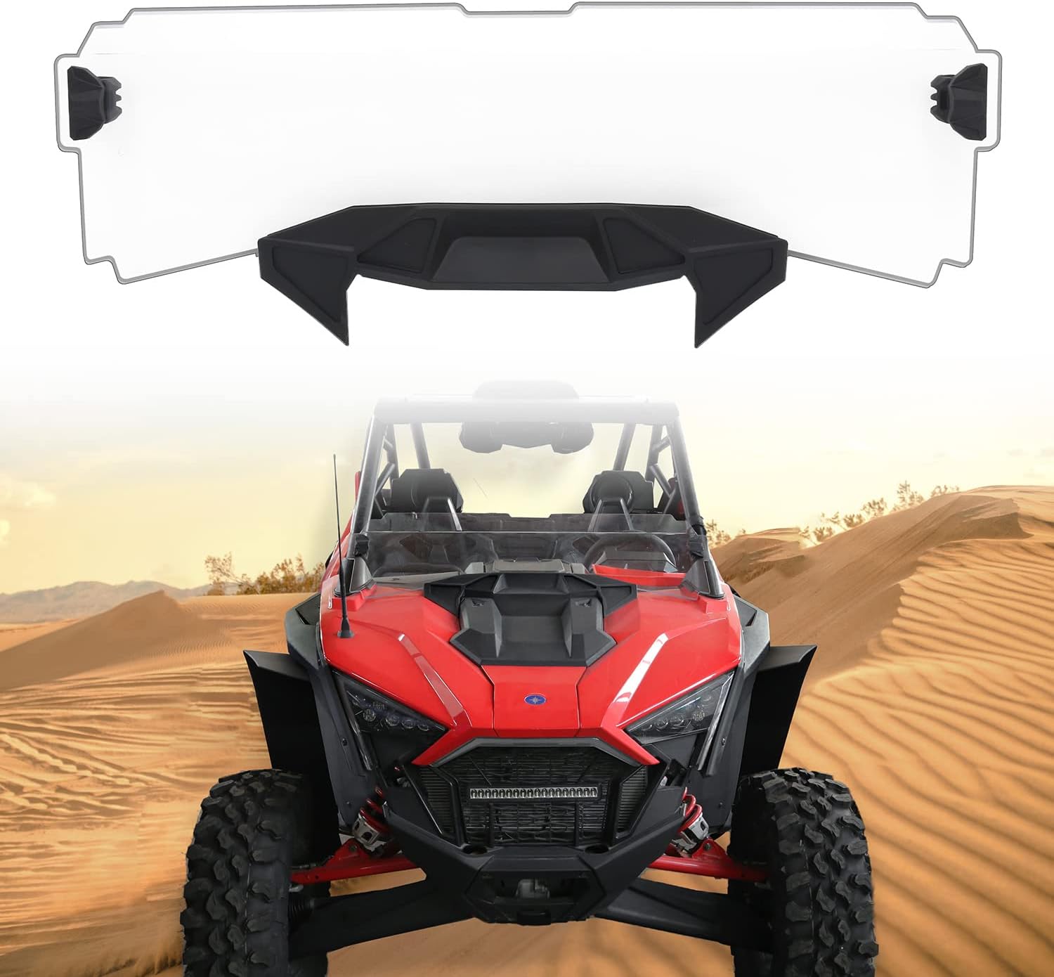 Half Windshield Clear Polycarbonate for Polaris RZR PRO XP 4 2020-2022 B849975