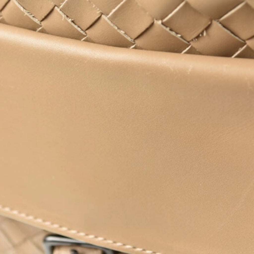 Camel Leather Shoulder Bag U92323