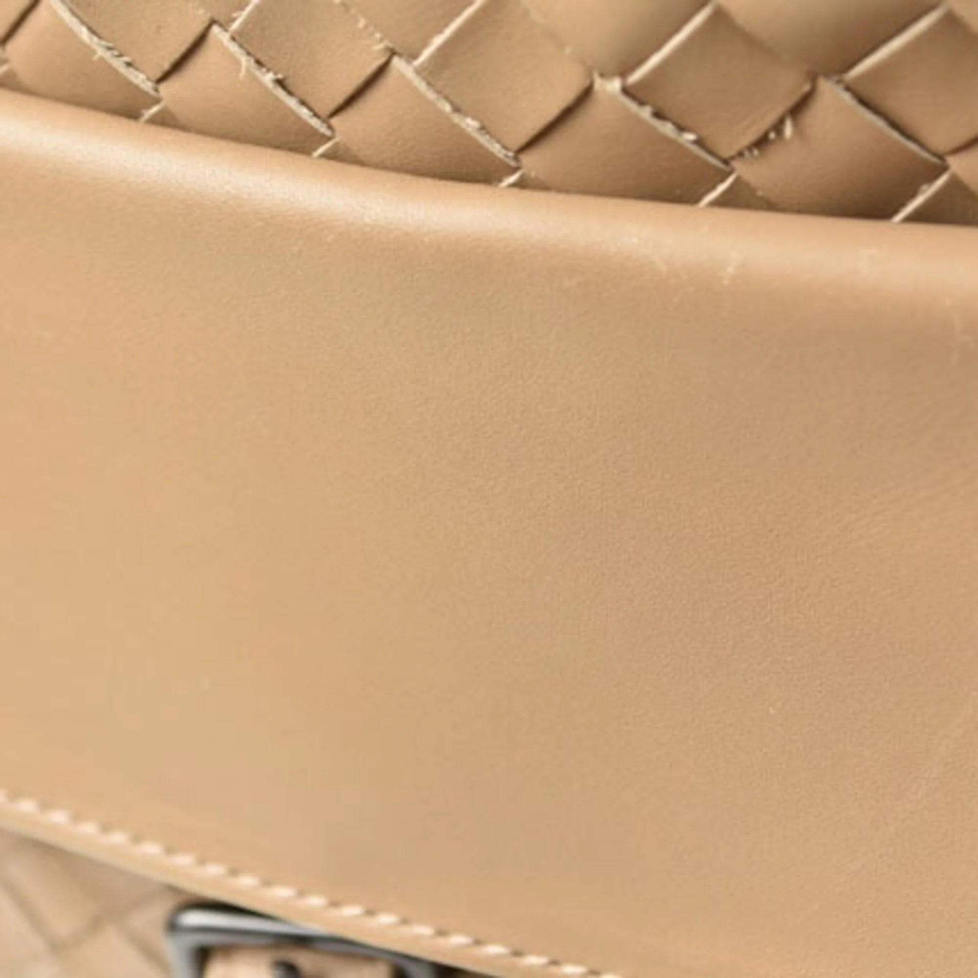 Camel Leather Shoulder Bag U92323