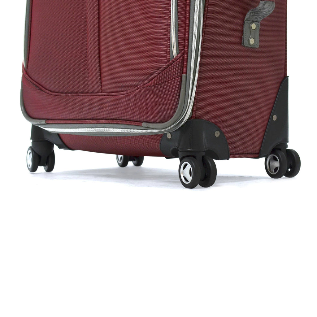 Red 25 inch Expandable Vertical Rolling Case V274