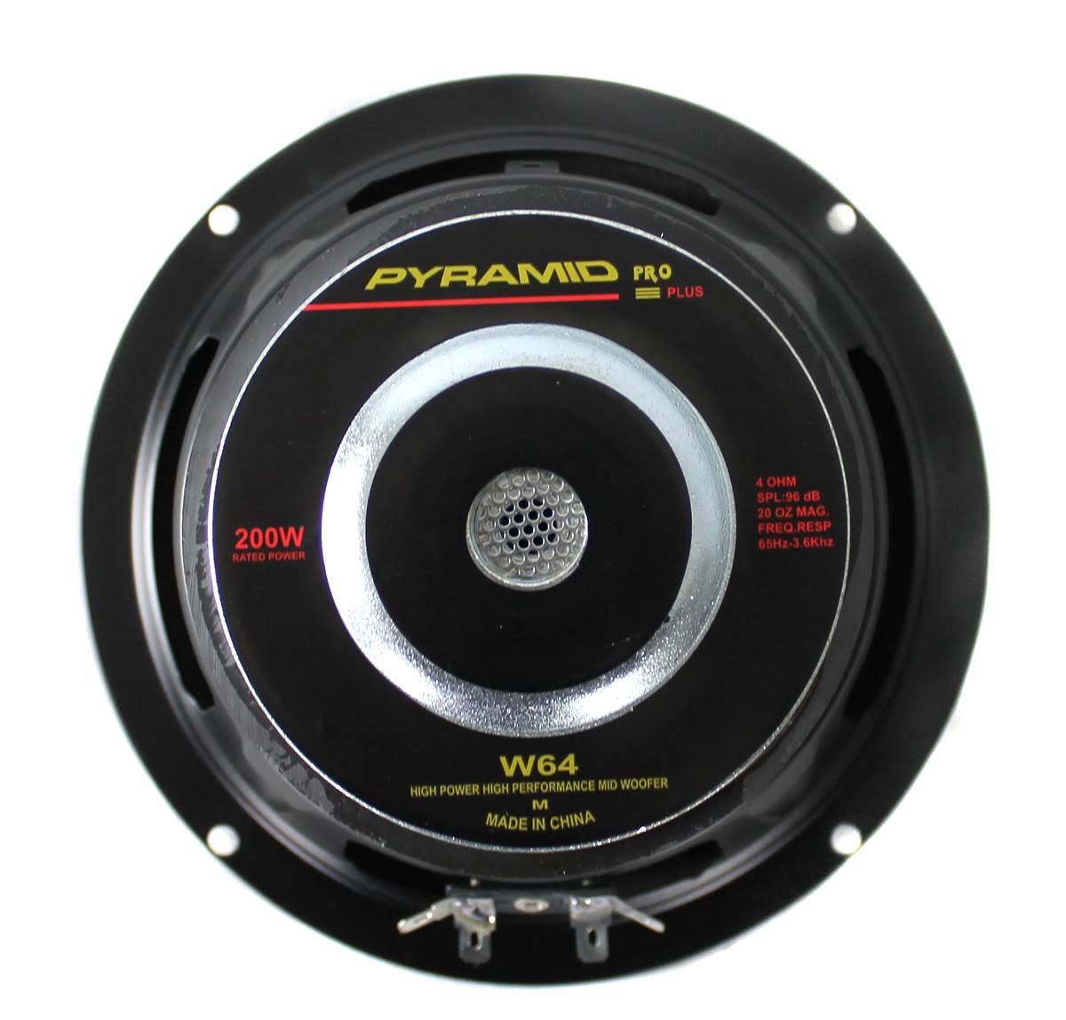 12 Pack 200 Watt Car Audio Midrange Woofer Speaker W391