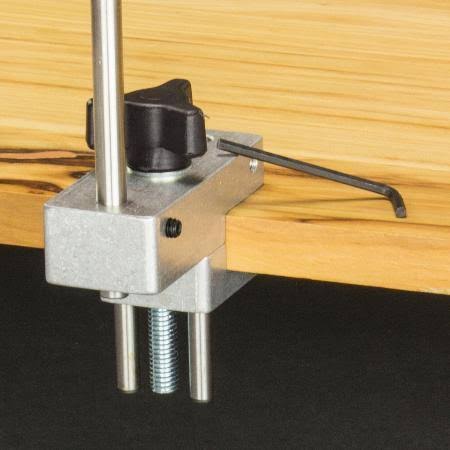 Rotary Base Camp Vise Package with Saltwater C-Clamp B345269