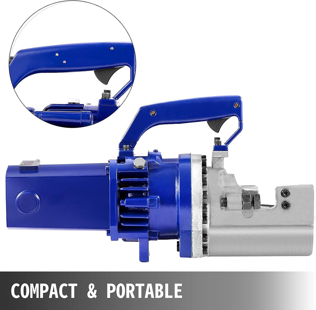 Electric Hydraulic Rebar Cutter with Adjustable Alloy Steel Blade R7850